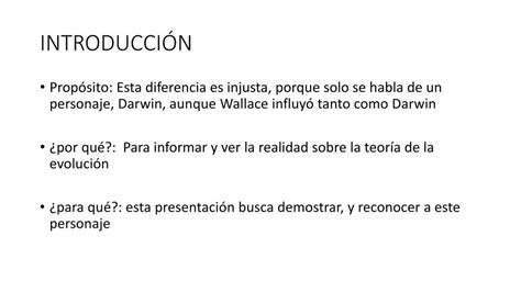 Por Qu Se Habla M S De Darwinismo M S Que Wallacismo Ppt Descargar