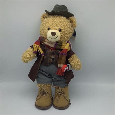 Build a Bear Anniversary Fourth Doctor W/ Tardis Box and Certificate ...