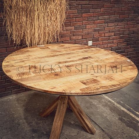 Round Dining Table Mango wood