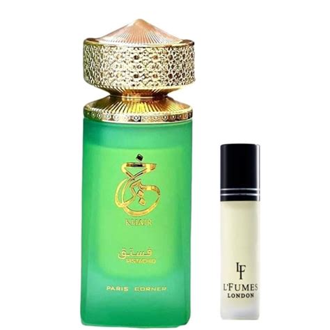 Paris Corner Pistachio Khair Perfume Unisex 3 5 Fl Oz Edp Para Hombres Y Mujeres