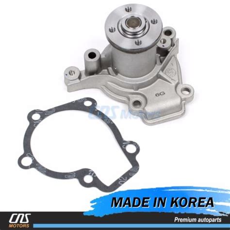 Engine Water Pump Fits Hyundai Kia L Dohc G Gf Ebay