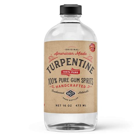 100 Pure Gum Spirits Of Turpentine American Made Not Etsy