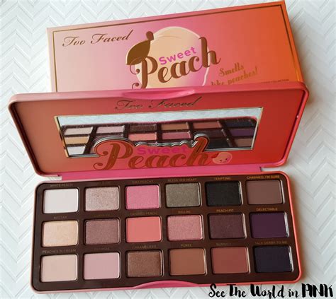 Too Faced Sweet Peach Palette Review Swatches And Makeup Looks See