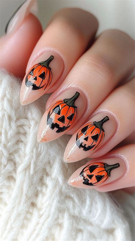 Nude Halloween Nail Ideas For A Classy Creepy Look Lookosm