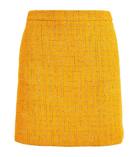 Buy Rokh Rokh Tweed Mini Skirt At 30 Off Editorialist