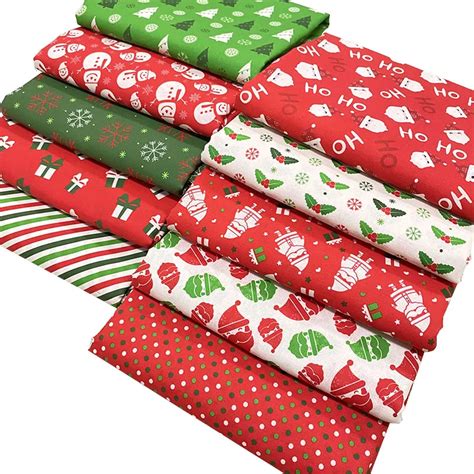 50cmx155cm Christmas Cotton Fabric Making Tablecloths Christmas Socks