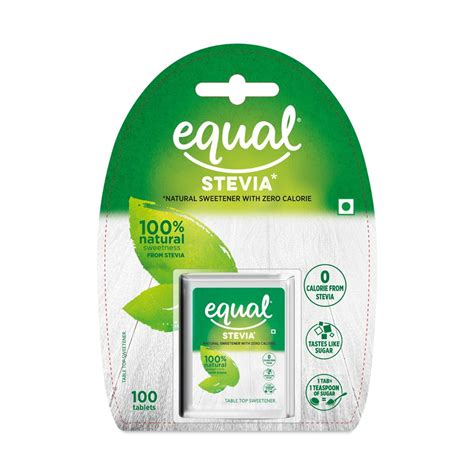 Equal Stevia Natural Sweetener 100 Tablets Price Uses Side Effects