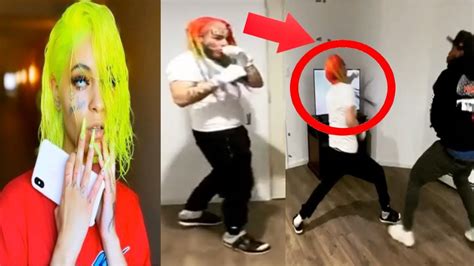 VÍdeo Pelea De Tekashi 69 6ix9ine Novia De Trippie Redd Amenaza A 6ix9ine Y Este Responde