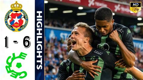 Wisła Kraków vs Cercle Brugge 1 6 Highlights Skrót meczu Europa