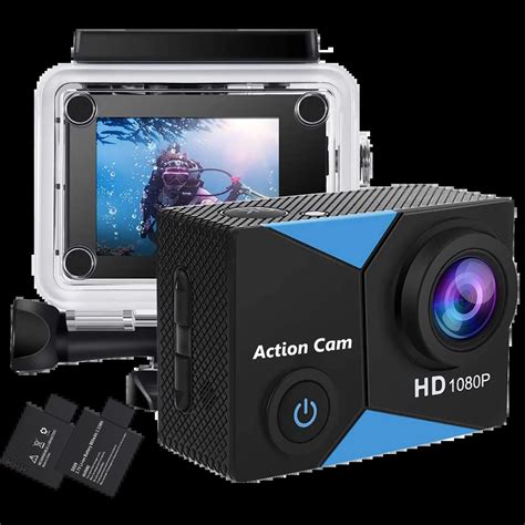 Action Camera Fhd P Mp Ft M Fotocamera Subacquea Impermeabile