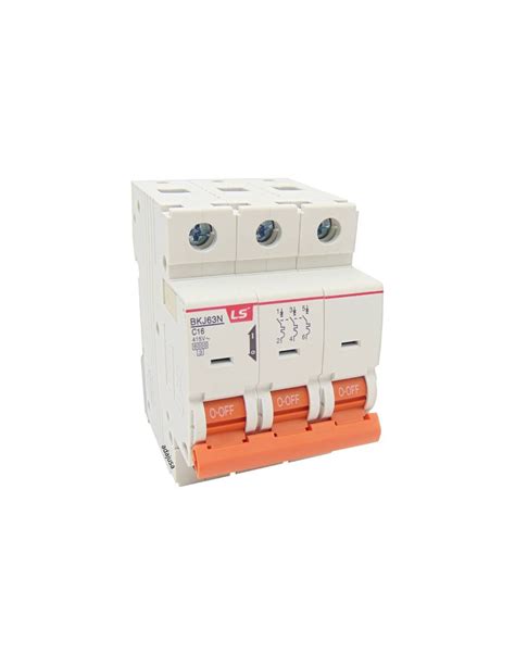 Mcb Circuit Breaker Switch Poles A Curve C Bkn P C A Adajusa