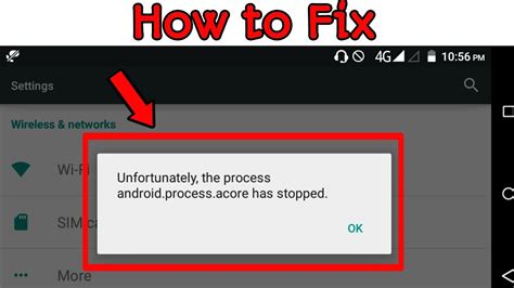 FIX Unfortunately The Process Android Process Acore Has Stopped