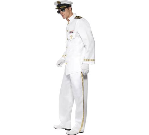 Wei Es Deluxe Navy Captain Kost M F R Herren