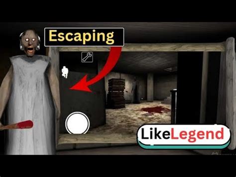 How To Beat Granny In Easy Mode Escaping Granny S House Youtube