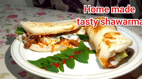 Home Made Shawarma Easy Tasty Shawarma Recipe By Sumi S Cuisine Youtube