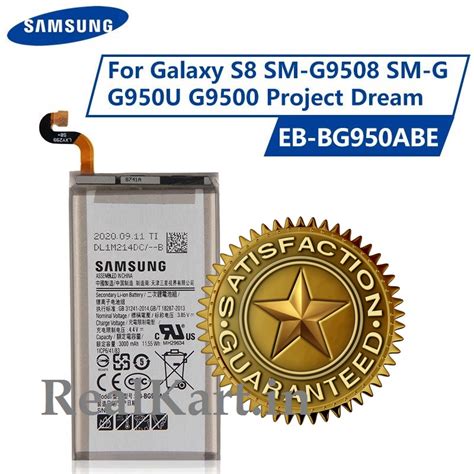 Original Samsung Galaxy S8 Sm G950f Battery Eb Bg950abe 3000mah