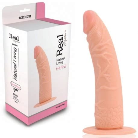 DILDO REALÍSTICO REAL RAPTURE EARTH FLAVOUR 7 BRANCO Sex Shop Low Cost