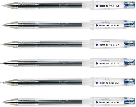 Pilot G Tec C Gel Microtip Rollerball Pen Mm Tip Black Pack