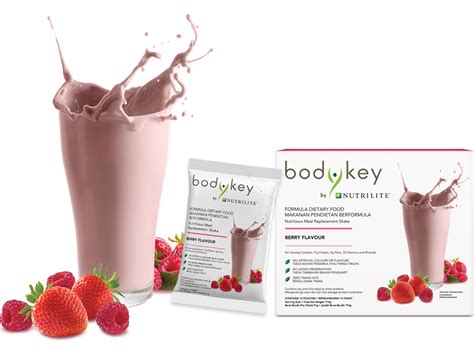 Bodykey By Nutrilite Meal Replacement Shake Berry