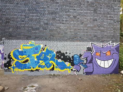 Gengar Graffiti By Suregraffiti On Deviantart