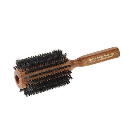 Brosse Ronde En Bois Et Pur Sanglier Grand Mod Le Lafolie