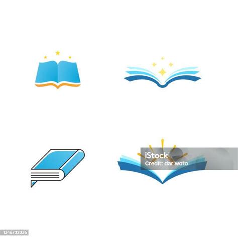 Ilustrasi Desain Ikon Vektor Buku Ilustrasi Stok Unduh Gambar