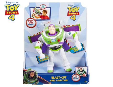 Buzz Lightyear Toy Story Talking Action Figure Movie Sze Authentic