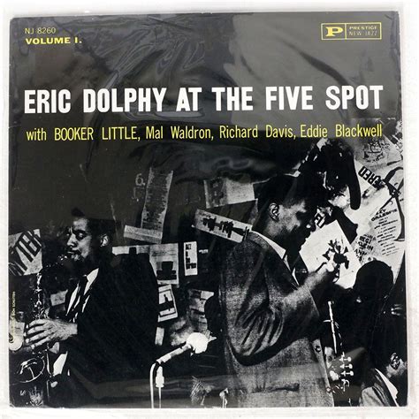 Yahoo Eric Dolphy At The Five Spot Vol New Jaz