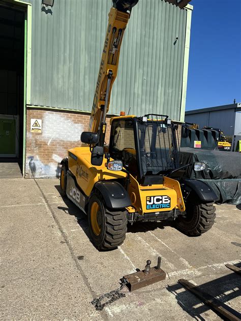 Jcb E Electric Telehandler Rjc Plant Hire