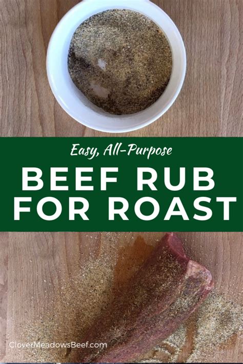 Dry Rub For Pot Roast Easy Clover Meadows Beef Grass Fed Beef 1