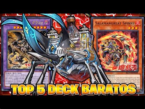 TOP 5 DOS MELHORES DECK BARATOS PARA JOGAR YU GI OH TCG 2023 YouTube