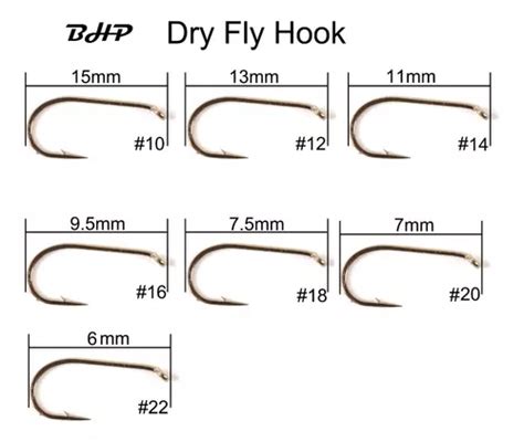 Anzol Para Atado De Moscas Fly Bhp Modelo Dry Fly