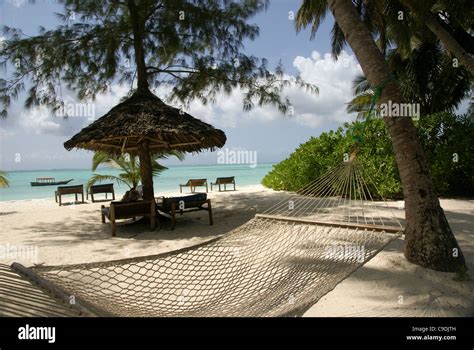 Tanzania Zanzibar Pongwe Beach Hotel On Unguja Island Stock Photo Alamy