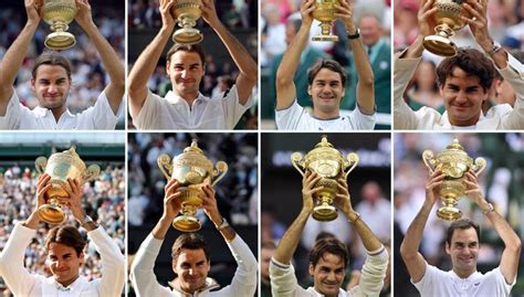 Roger Federer has renamed his 8th Wimbledon tennis trophy | Tennis News ...