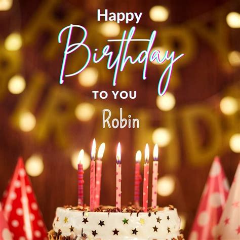 Hd Happy Birthday Robin Cake Images And Shayari