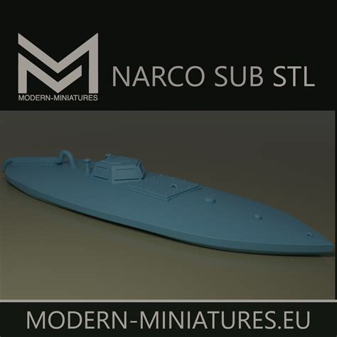 Narco Submarine – modern-miniatures.eu