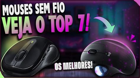 TOP 6 MELHORES MOUSES SEM FIO Confira O Melhor Mouse Sem Fio YouTube