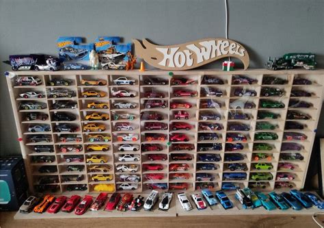 Toy Car Storage 110 Sections Shelf Garage For Hot Wheels Matchbox Toy Cars Etsy