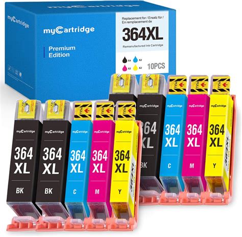 Mycartridge Kompatibel Hp 364 Xl 364xl 10 Multipack Druckerpatronen Für Für Hp Photosmart 6525