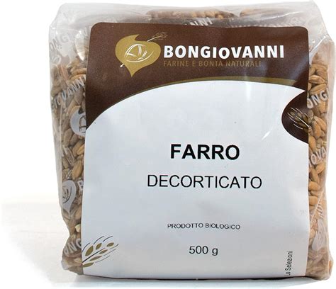 Farro Decorticato 500g BIO Amazon It Alimentari E Cura Della Casa