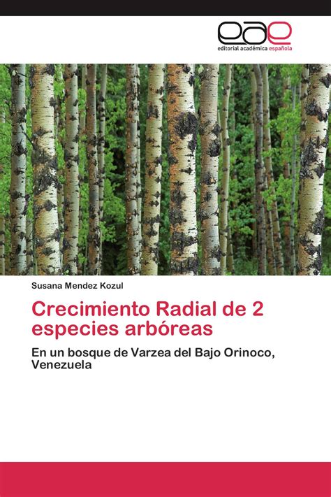 Crecimiento Radial De Especies Arb Reas