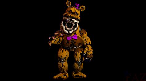 Sfm Fnaf Nightmare Fredbear By Fazbearmations On Deviantart