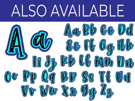 Bubble Outline Font SVG Alphabet Clipart for Vinyl Letters | Etsy