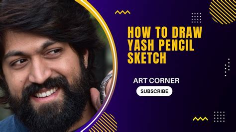 How To Draw Yash KGF Pencil Sketch YouTube