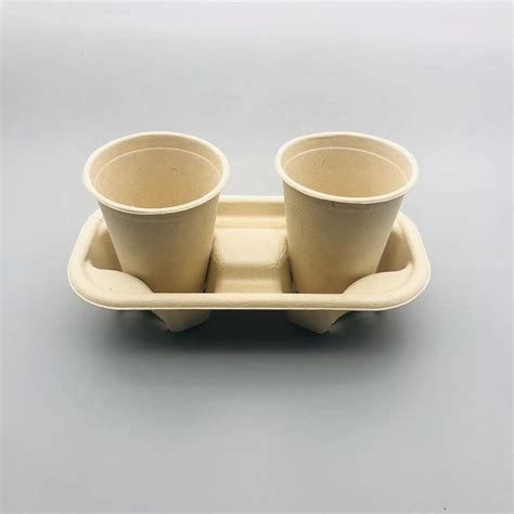 Biodegradable Disposable Bamboo Fiber Sugarcane Bagasse Pulp Cups Sugarcane Bagasse Cold Hot