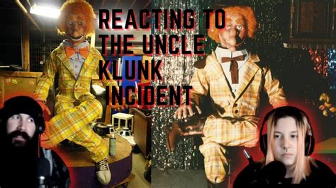 Reacting Tothe Uncle Klunk Incident Animatronic Reaction Youtube