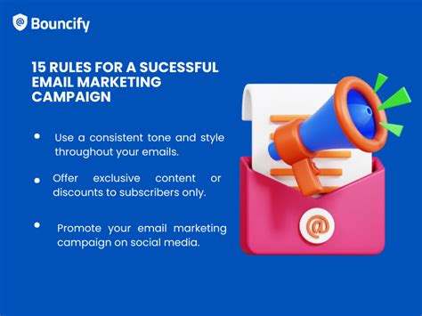 15 Rules For A Successful Email Marketing Campaign