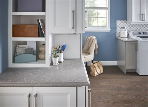 Love This Gray And Blue Laundry Room Featuring Beautiful And Durable