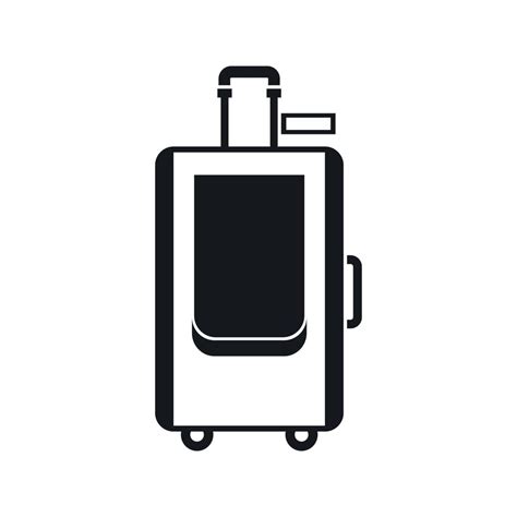 Travel Suitcase Icon Simple Style 14589856 Vector Art At Vecteezy