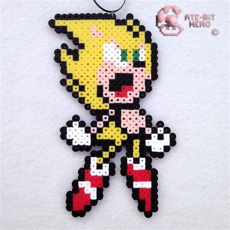 Sonic The Hedgehog Sonic Perler Bead Sprite Bead Sprite Perler My Xxx